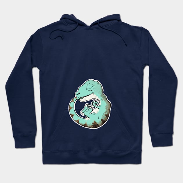 Rex on the Way Hoodie by bunsnbells